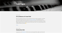 Desktop Screenshot of codefugue.com