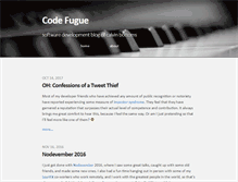 Tablet Screenshot of codefugue.com